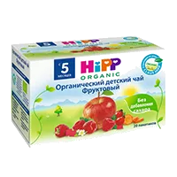 HiPP Organic Органический детский чай Фруктовый без сахара с 5 месяцев 2г N20