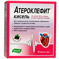 Атероклефит кисель ЭВАЛАР со вкусом чёрной смородины 25г N10