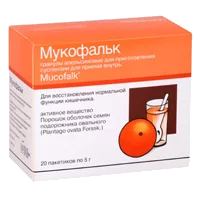 Мукофальк гран д/сусп д/внут пр (апельсин) 5г N20