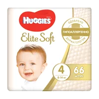 Подгузники детские Huggies Elite Soft р.4 (8-14кг) N66