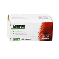 Бипрол таб п.п.о. 5мг N100