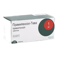 Прамипексол-Тева таб 1мг N100
