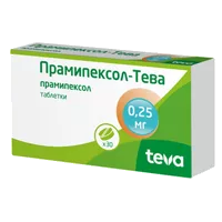 Прамипексол-Тева таб 0,25мг N30