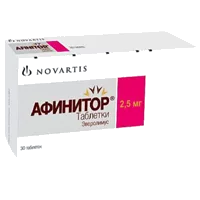 Афинитор таб 2,5мг N30