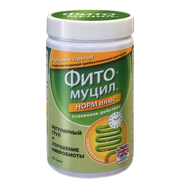 ФИТОмуцил норм порошок д/внут пр 250г N1