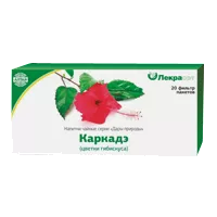 Напиток чайный Дары природы Лекра-СЭТ Каркадэ (гибискус) цветки 1,5г N20