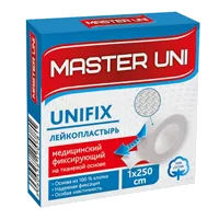 Лейкопластырь фиксирующий MASTER UNI ткан осн 1 х 250см