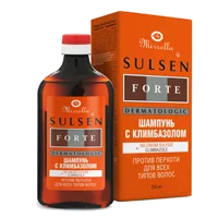 Mirrolla Шампунь SULSEN FORTE с Климбазолом Против перхоти для всех типов волос 250мл