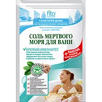 Санаторий дома Соль для ванн Мёртвого моря Крепкий иммунитет 530г