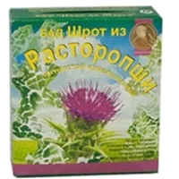 Шрот из РАСТОРОПШИ пятнистой измельчённый 100г N1