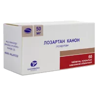Лозартан Канон таб п.п.о. 50мг N60