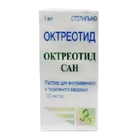 Октреотид Сан р-р для в/в и п/к вв 0,01% 1мл N1