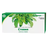 Напиток чайный Дары природы Лекра-СЭТ Стевия листья 1,5г N20