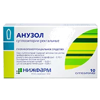 Анузол супп рект N10