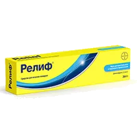 Релиф мазь д/рект и наружн пр 0,25% 28,4г N1