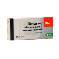 Вальсакор таб п.п.о. 80мг N30