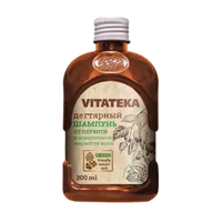 VITATEKA Шампунь Дегтярный от перхоти и повышенной жирности волос 200мл