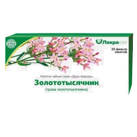 Напиток чайный Дары природы Лекра-СЭТ Золототысячник обыкновенный трава 1,5г N20