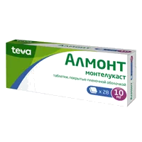 Алмонт таб п.п.о. 10мг N28