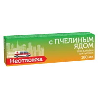 Неотложка Био-бальзам с ПЧЕЛИНЫМ ЯДОМ для суставов 100мл