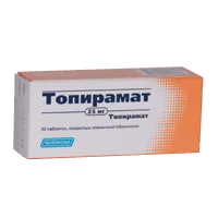 Топирамат таб п.п.о. 25мг N30
