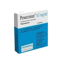 Реместип р-р для в/в вв 0,01% 10мл N5