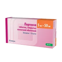 Лортенза таб п.п.о. 5мг 50мг N30