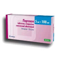 Лортенза таб п.п.о. 5мг 100мг N30
