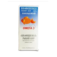 Биафишенол Рыбий жир Омега 3 пищевой жидкий 100мл N1