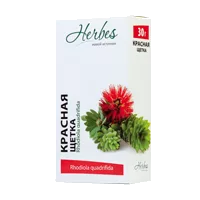 Красная щетка корень Herbes Живой источник 30г N1