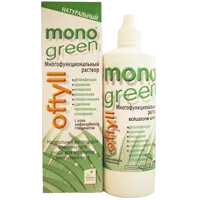 Oftyll Monogreen Раствор многофункциональный для всех типов контактных линз 240мл N1