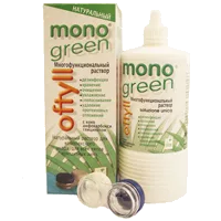 Oftyll Monogreen Раствор многофункциональный для всех типов контактных линз 360мл N1