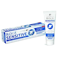 Зубная паста ROCS Sensitive Instant Relief Мгновенный эффект д/чувств зубов 94г