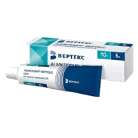 Ацикловир-ВЕРТЕКС крем д/наружн пр 5% 10г N1
