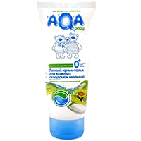 AQA baby Лёгкий крем-тальк для кожных складочек малыша 0+ 100мл