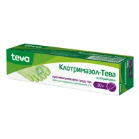 Клотримазол-Тева крем д/наружн пр 1% 30 N1