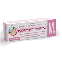Комфодерм М2 0,1%+2% крем д/наружн пр 30г N1
