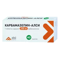 Карбамазепин-АЛСИ таб 200мг N40