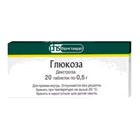 Глюкоза таб 0,5г N20