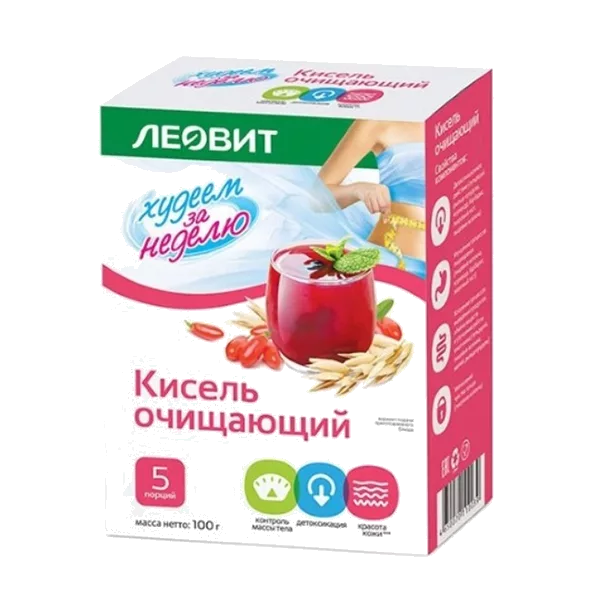 Кисель ЛЕОВИТ ОЧИЩАЮЩИЙ 20г N5