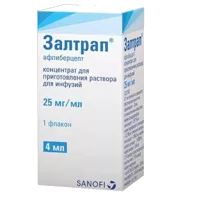 Залтрап конц д/р-ра д/инф 2,5% 4мл N1