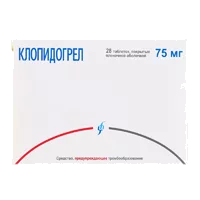 Клопидогрел таб п.п.о. 75мг N28