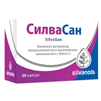SILVANOLS СилваСан (SilvaSan) капс N30