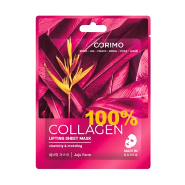 MJCARE Collagen Маска тканевая для лица с коллагеном 22г