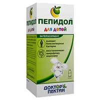 ПЕПИДОЛ энтеросорбент Для детей раствор 3% 100мл N1