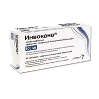 Инвокана таб п.п.о. 100мг N30