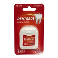 Зубная нить Dentorol клубника 65м
