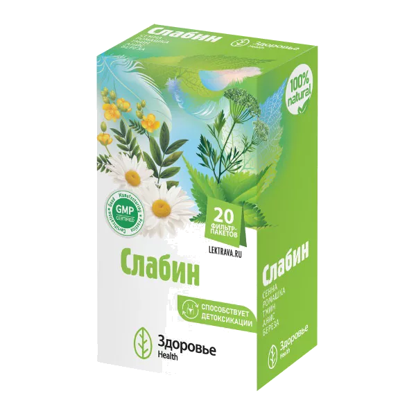 Слабин Фиточай Здоровье 2г N20