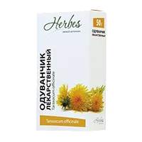Одуванчик лекарственный корни Herbes Живой источник чайный напиток 50г N1