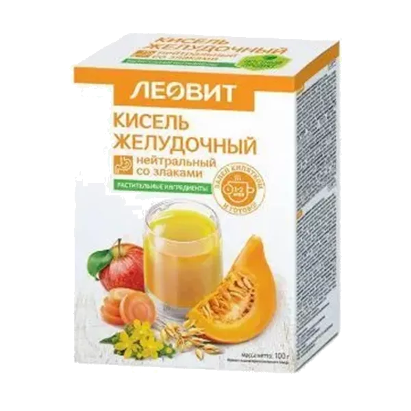 Кисель ЛЕОВИТ ЖЕЛУДОЧНЫЙ нейтральный 20г N5